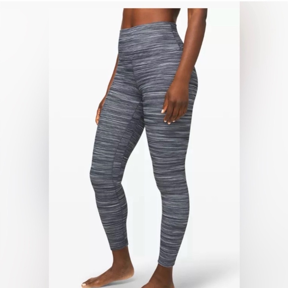 Lululemon Align Leggings  grey space dye sz‎ 6 25”